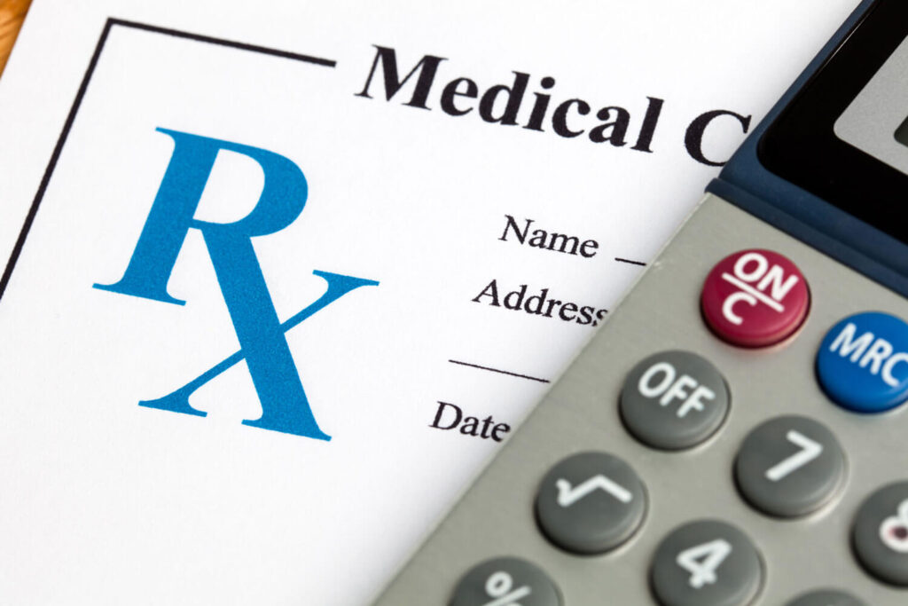 Prescription and calculator